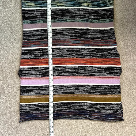 Anthropologie Turtleneck Colorblock Knit Indie Tunic Top Sweater Size M - Picture 6 of 13